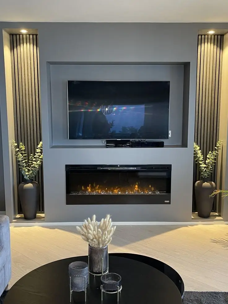 Gypsum Feature Wall Installation